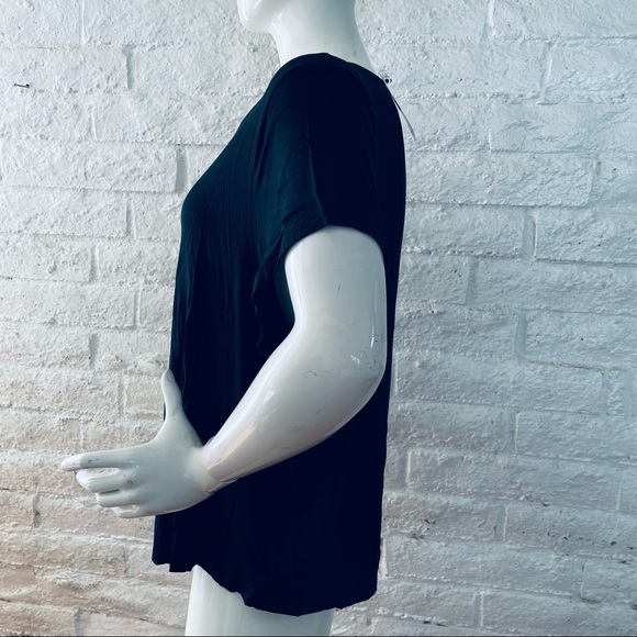 -bebe  blouse black size 3X new - Picture 5 of 9